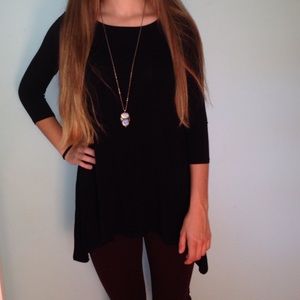 NWOT black tunic
