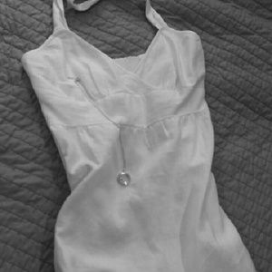 White halter dress nwt by J. CREW