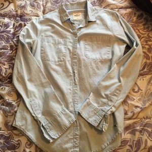 Hollister denim shirt