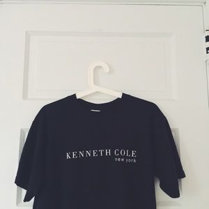 kenneth cole graphic t-shirt