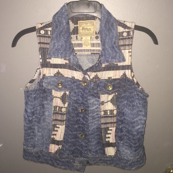 Printed Colorful Vest