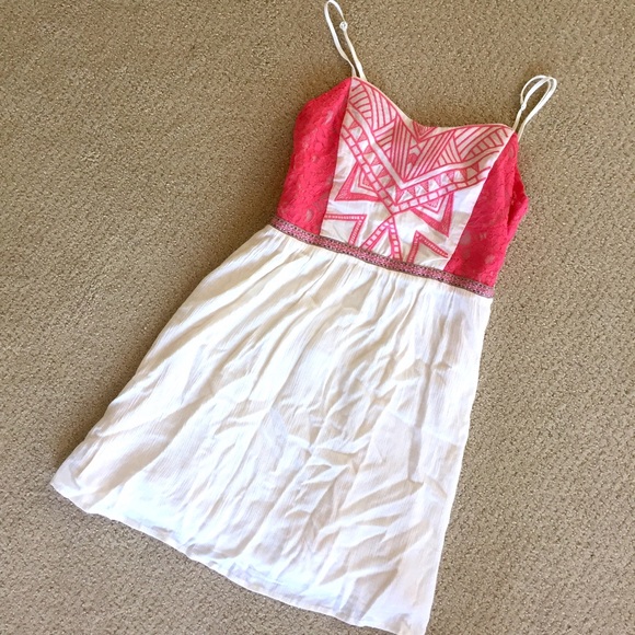 Anthroplogie Embroidered Sun Dress