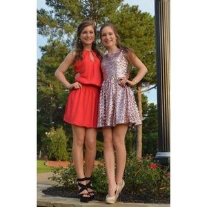 Pink Sparkly Event dress