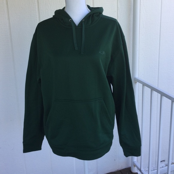 hunter green champion hoodie