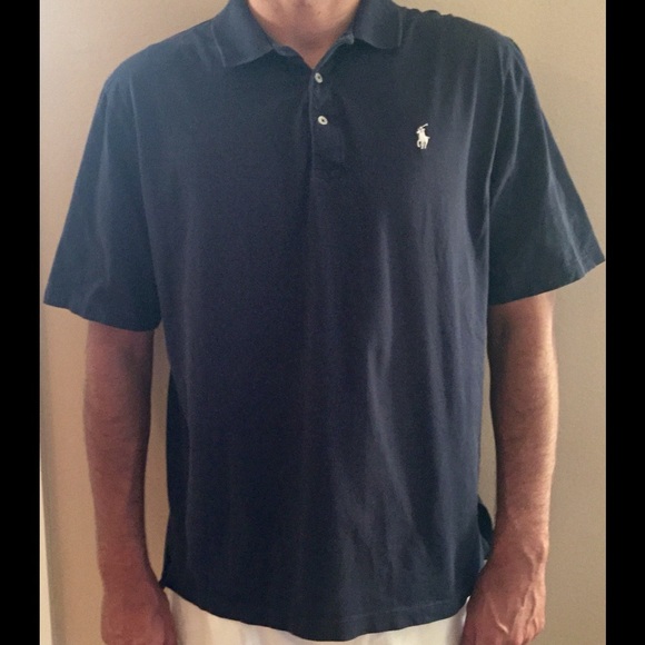 Navy Blue Polo Golf Shirt