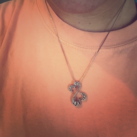 Kay Jeweler's Open Heart Necklace