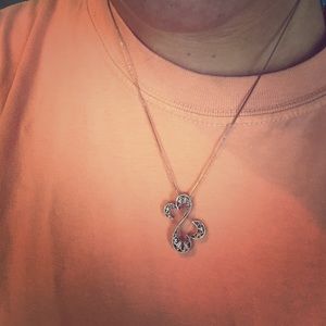 Kay Jeweler's Open Heart Necklace