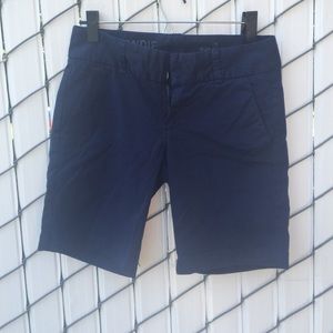 J.Crew navy blue Andie short size 2 NWT