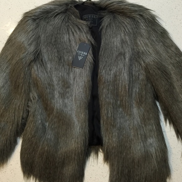 Guess Faux Fur Coat