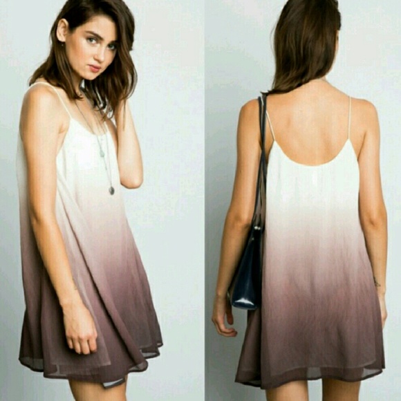 Last one Ombre tank swing dress NWT sz S - Picture 3 of 4