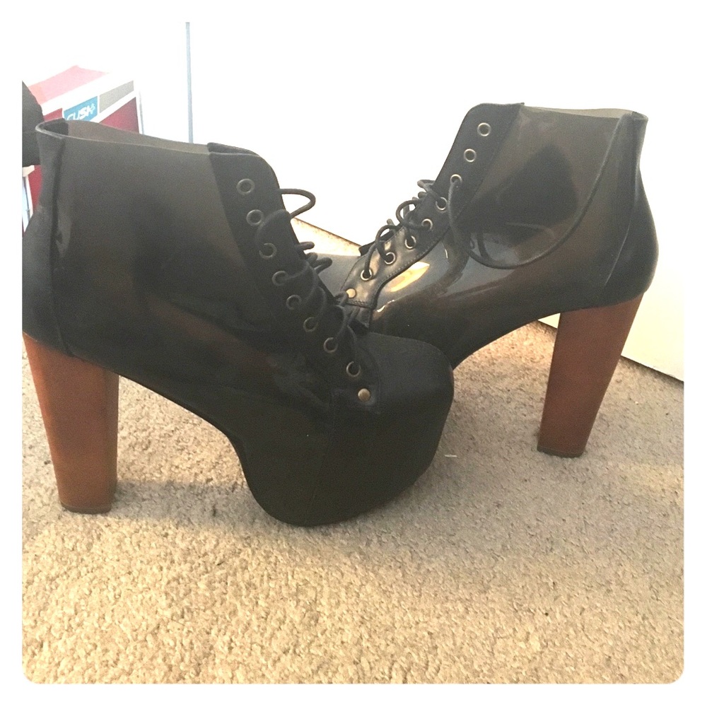 Jeffery Campbell Cleata (Clear Litas)