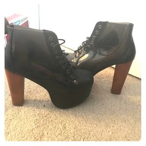 Jeffery Campbell Cleata (Clear Litas)