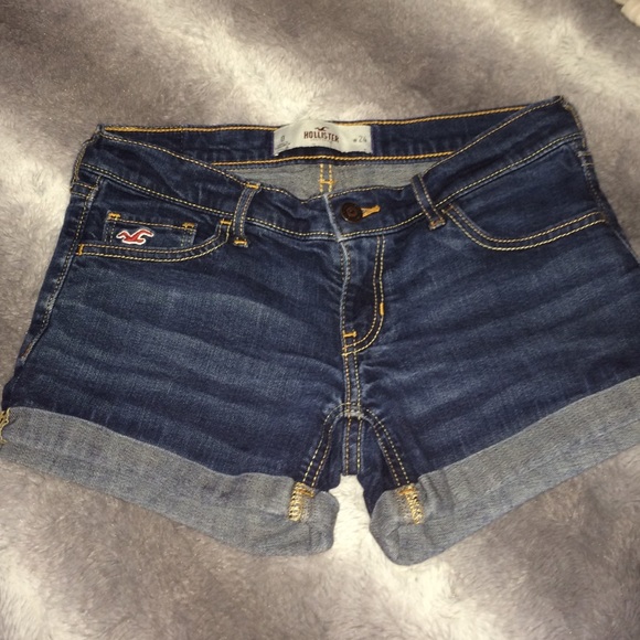 Hollister jean shorts