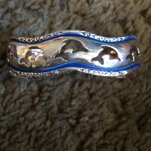 Silver Dolphin bracelet!