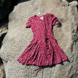 SOLD. Vintage floral skater dress