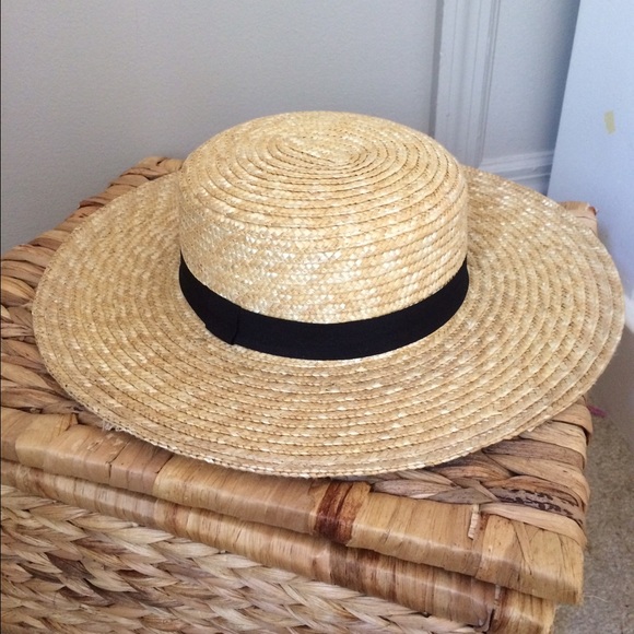 Nordstrom BP Straw Boater Hat