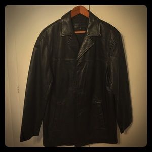 Men's leather jacket