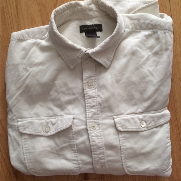 Banana republic men's button down shirt