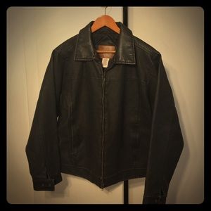 Men's leather jacket