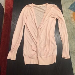 Light pink forever 21 cardigan