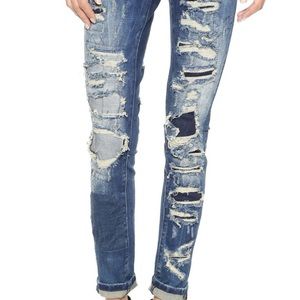 Blank denim skinny jeans size 28