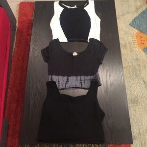 3 crop top bundle !