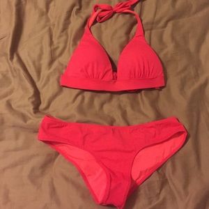 Victoria secret cheeky bottoms & halter top