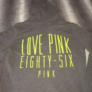 Pink VS hoodie