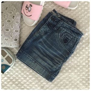 💕 American Eagle Denim Mini Skirt Size 0 💕