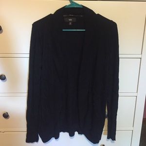 Black cardigan