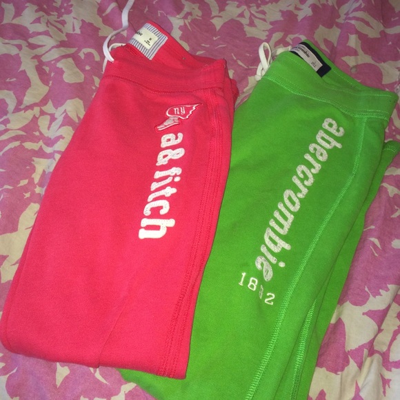 Sweatpants from Abercrombie 😏😍