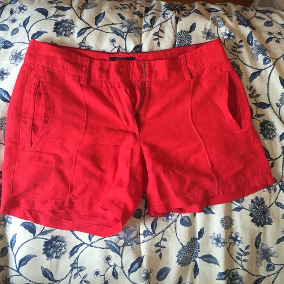 Red Tommy Hilfiger Shorts