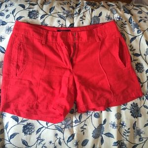 Red Tommy Hilfiger Shorts