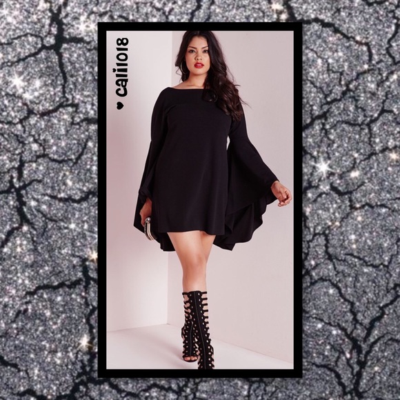 ➕2 LEFT 5⭐️RATED🎉HP 🆕Plus Boho Long Bell Sleeve - Picture 2 of 4