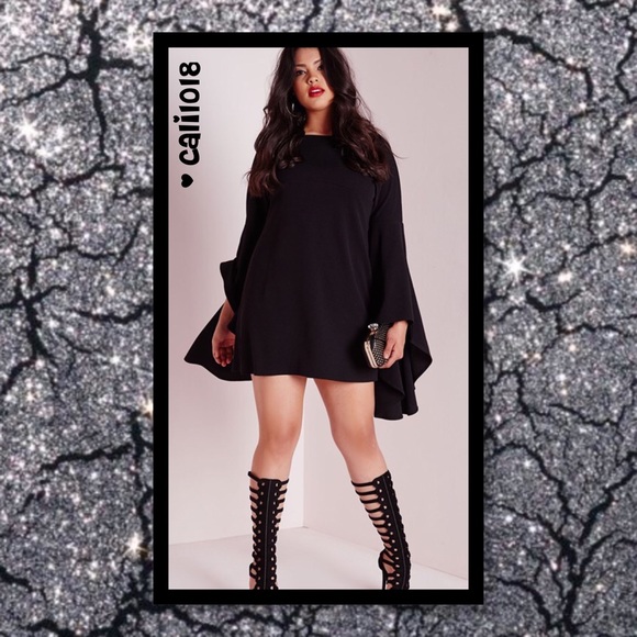 ➕2 LEFT 5⭐️RATED🎉HP 🆕Plus Boho Long Bell Sleeve - Picture 4 of 4