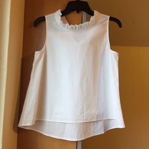 HD in Paris Ruffled Poplin Top size 6
