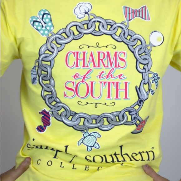 Simply Southern Tops - Simply Southern Charms of the South T-shirt ❥