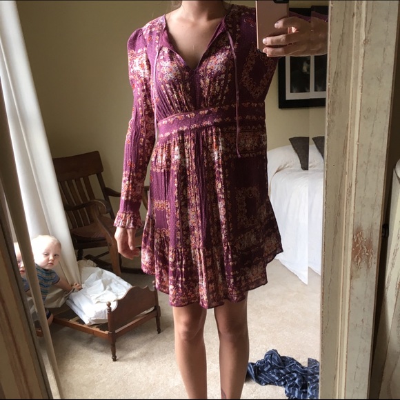 Free people floral patterned dress