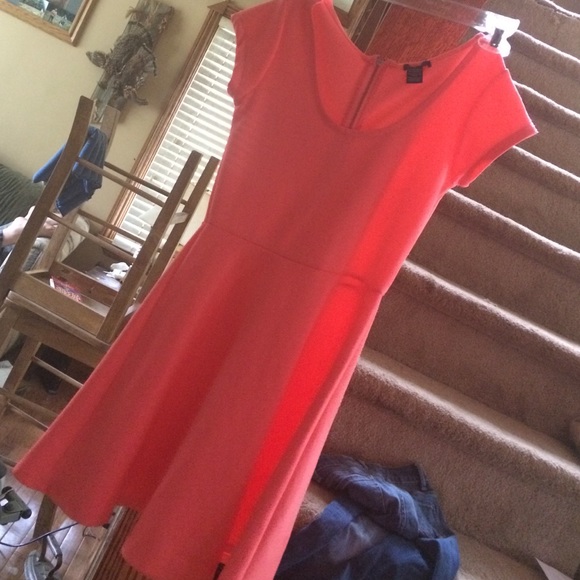 Bright Pink Zip Up Dress by Rue 21