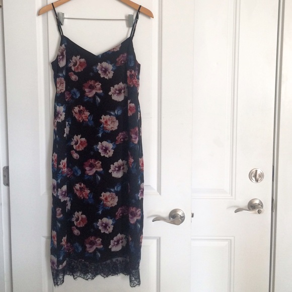 New Zara camisole dress with laced aim