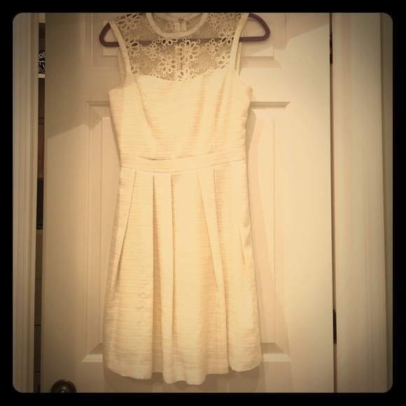 Pink Martini Collection off white dress