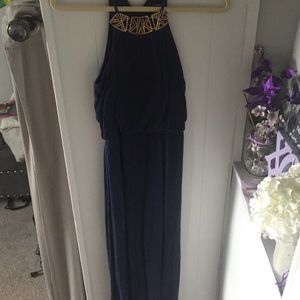 High neck maxi