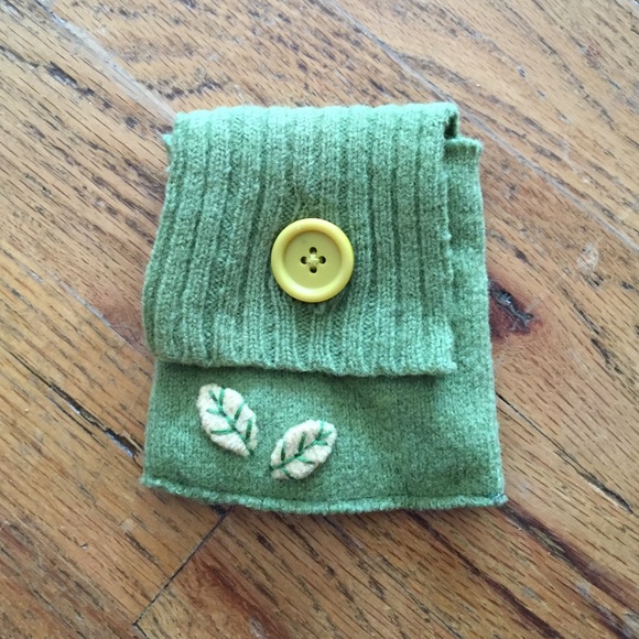 Cute little upcycled pouch