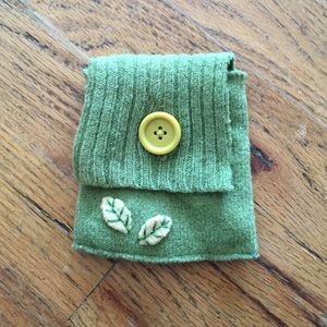 Cute little upcycled pouch