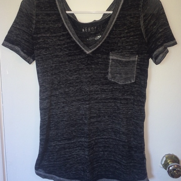 Aeropostale gray short sleeve shirt! size S! - Picture 1 of 3