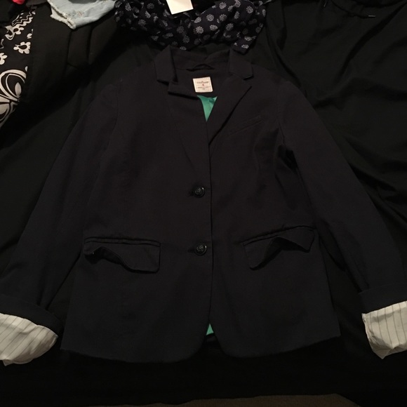 Navy blue blazer
