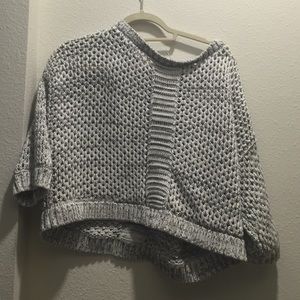 Cut off sweater