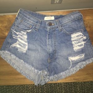 Jean shorts