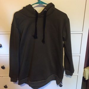 Army green sweatshirt