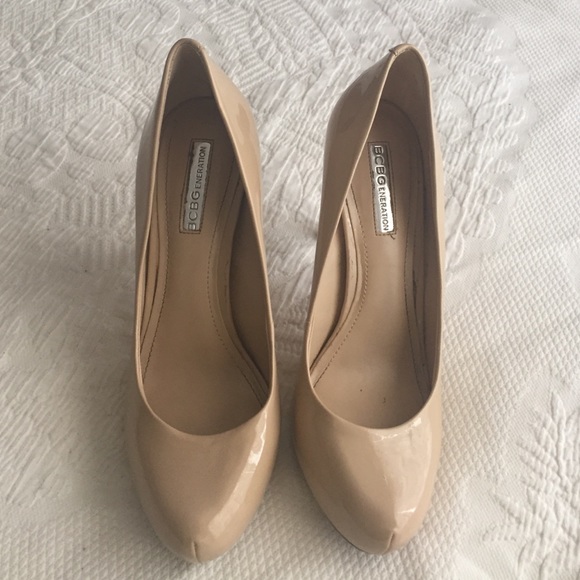 BCBGeneration Nude Pumps